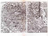 DE JODE, GERARD: MAP OF TIROL/ MAP OF CARNIOLA, KARST AND GORIZIA       